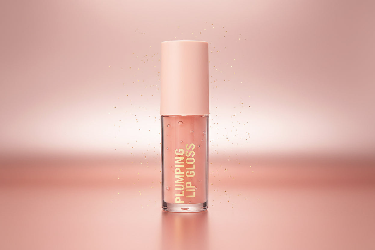 BEAUTY GLAZED 4 Farben Feuchtigkeitsspendendes Lippenöl, Feuchtigkeitsspendender Lipgloss, Leuchtender Öl-Lipgloss, Flüssiger Lipgloss, Natürlicher Lippenvergrößerer